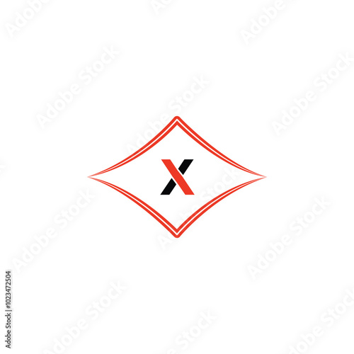 Free Download Letter X Abstract Representation logo - GFXLoad