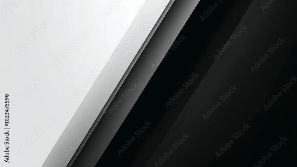 Abstract composition of intersecting light and dark geometric shapes. Abstract composition of intersecting light and dark geometric shapes.