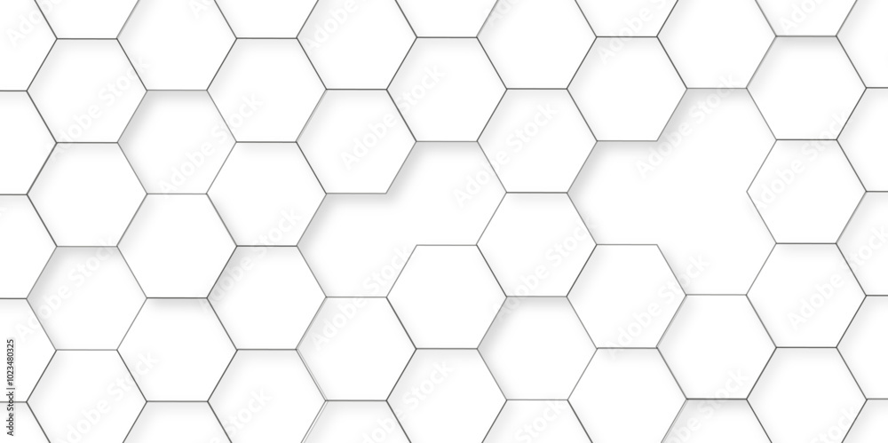 Abstract white background with hexagon and hexagonal background. Luxury white pattern with hexagons. abstract 3d hexagonal background with shadow. 3D futuristic abstract honeycomb mosaic background. Abstract white background with hexagon and hexagonal background. Luxury white pattern with hexagons. abstract 3d hexagonal background with shadow. 3D futuristic abstract honeycomb mosaic background.