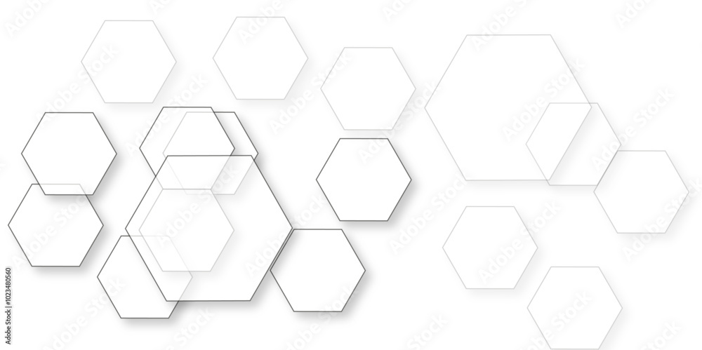 Abstract white background with hexagon and hexagonal background. Luxury white pattern with hexagons. abstract 3d hexagonal background with shadow. 3D futuristic abstract honeycomb mosaic background. Abstract white background with hexagon and hexagonal background. Luxury white pattern with hexagons. abstract 3d hexagonal background with shadow. 3D futuristic abstract honeycomb mosaic background.