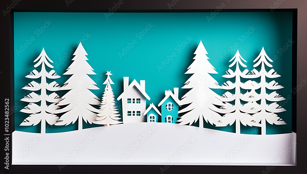Obraz premium cozy atmosphere perfect winter holiday decor