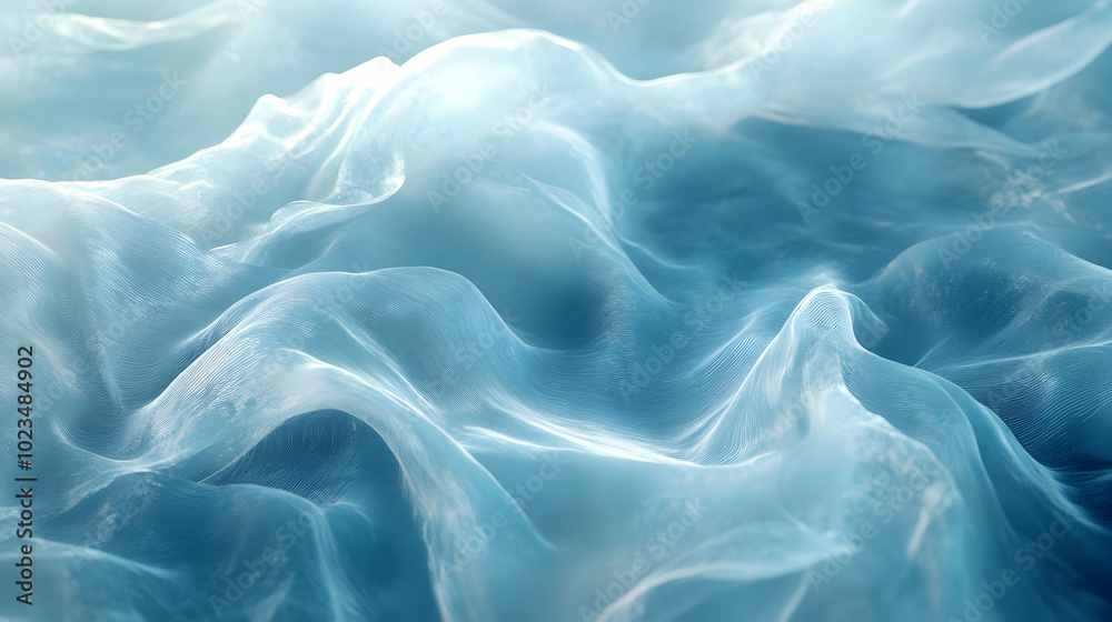 Obraz premium Abstract Blue Fabric Background