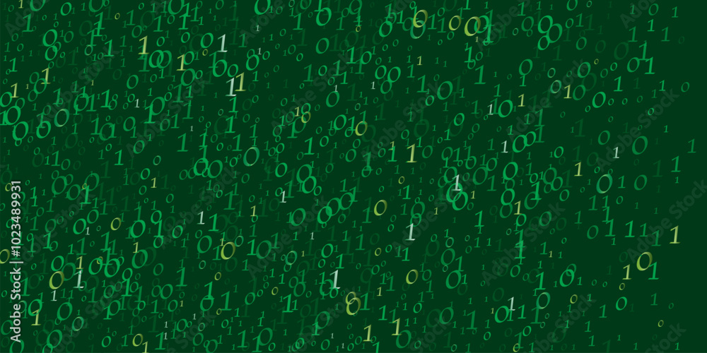 green binary background green binary background