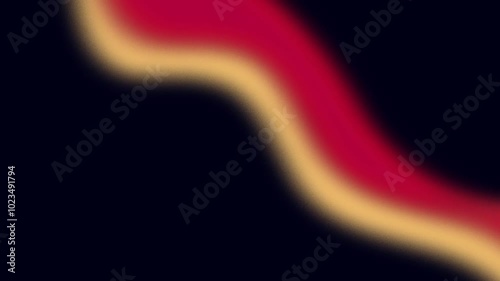 Abstract red yellow neon background with colorful gradient grainy. Blurred background moving in color transition HD