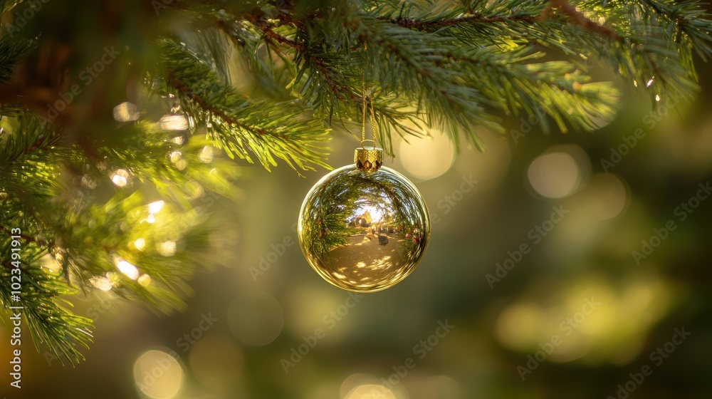 The Golden Christmas Ornament The Golden Christmas Ornament