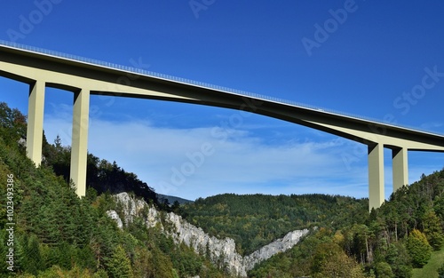 Viadukt über Schottwien Nähe Semmering photo