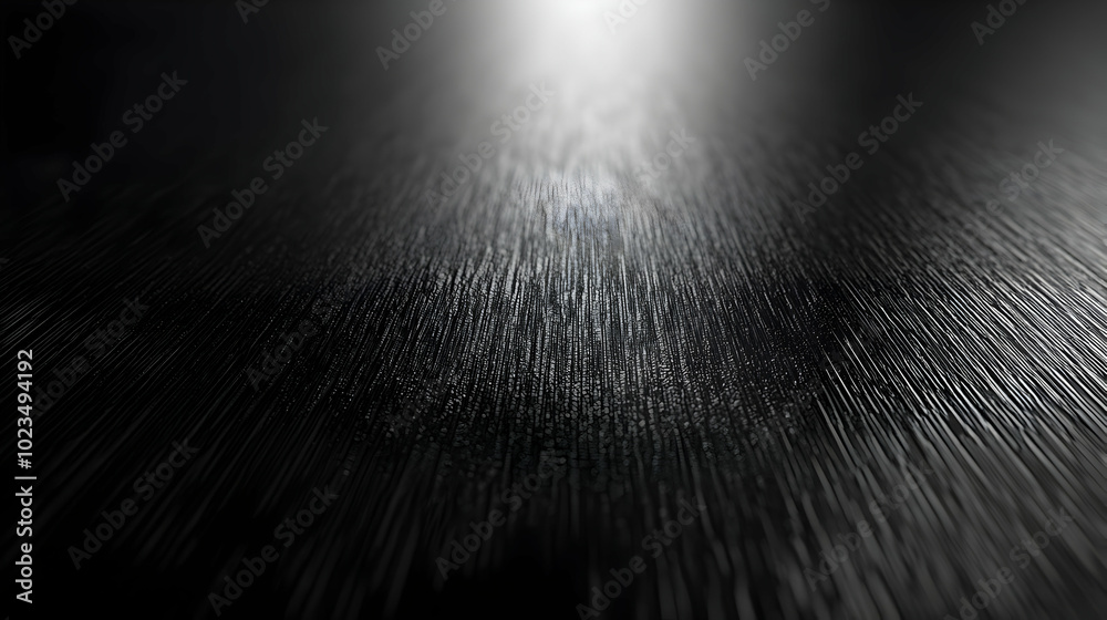 Abstract Black and White Background with Lines and Depth Abstract Black and White Background with Lines and Depth