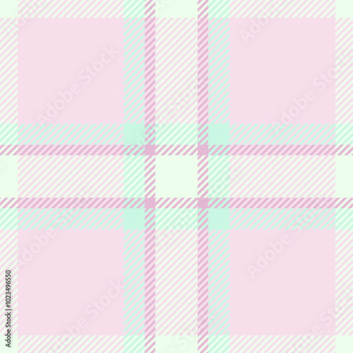Decorating textile vector tartan, 1940s texture seamless fabric. Countryside check plaid background pattern in light and honey dew colors.