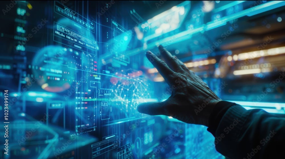 Futuristic Interface Interaction with Hand Gesture Futuristic Interface Interaction with Hand Gesture