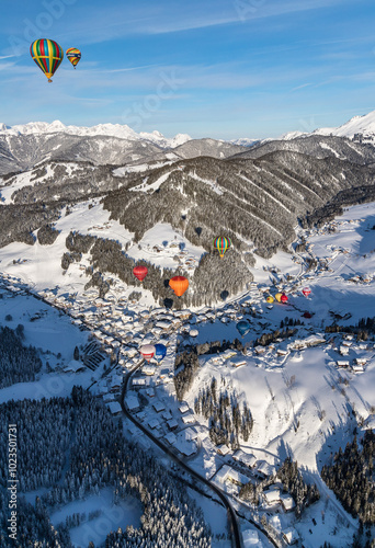 Erlebnis Ballonfahrt in Filzmoos