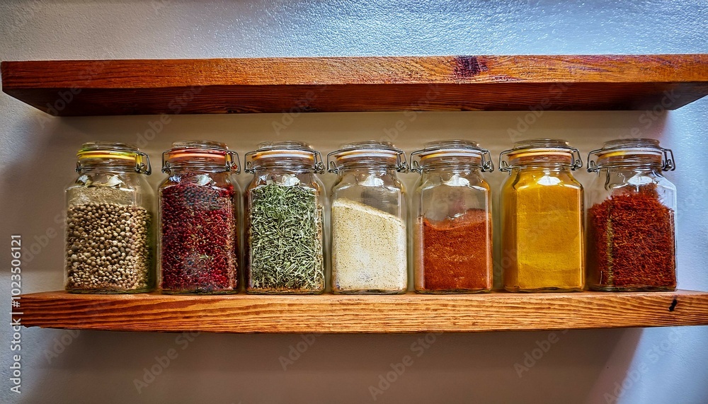 jars of spices