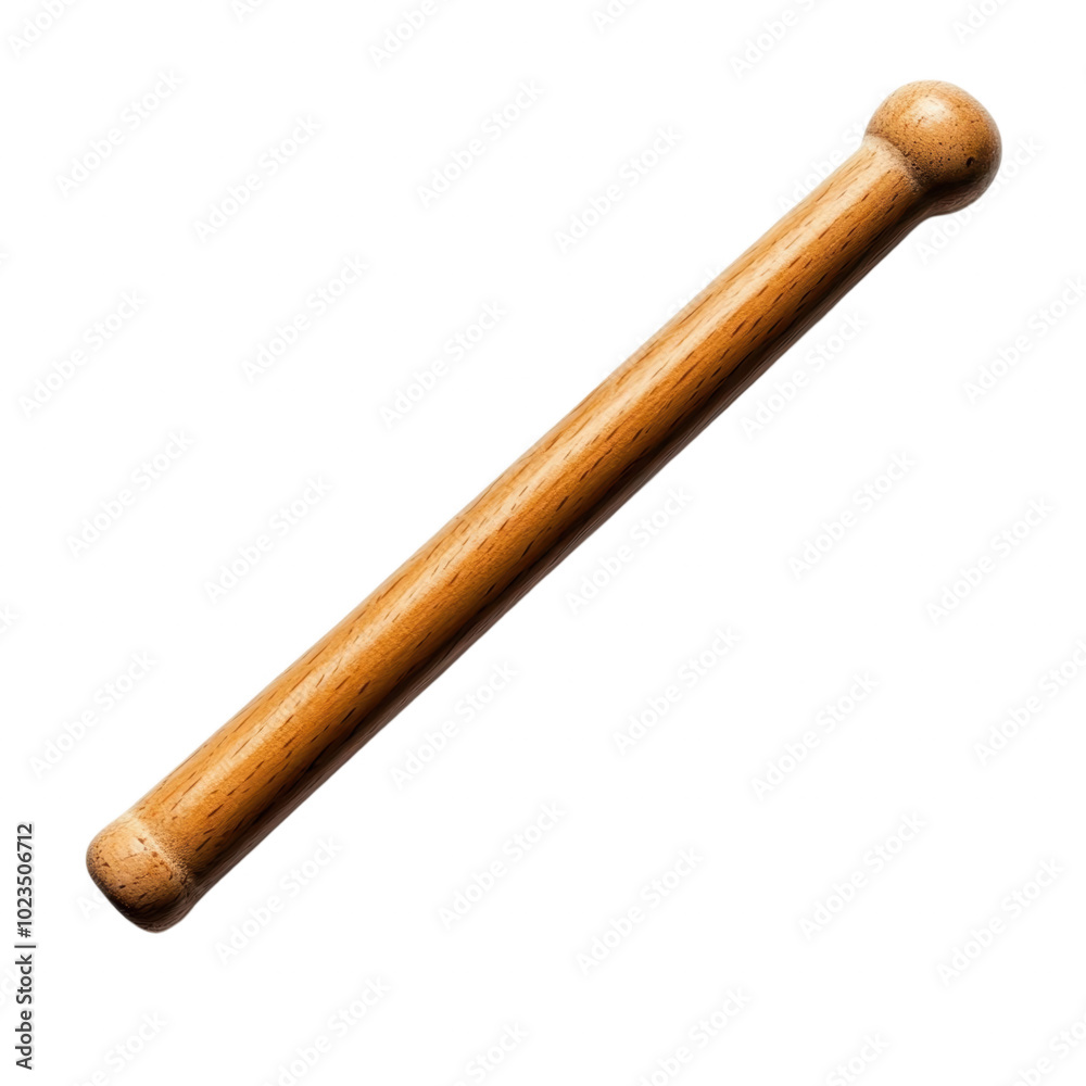 Isolated Broken Drumstick on White Background Isolated Broken Drumstick on White Background