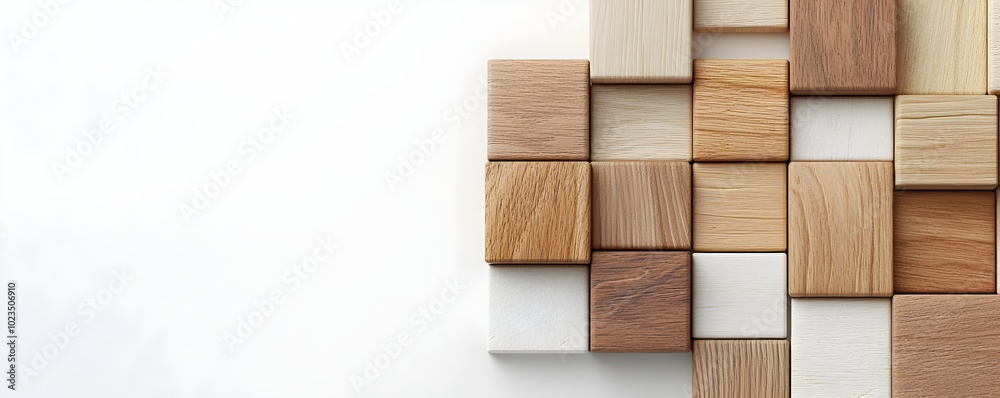 Elegant Wood Block in Neutral Palette - Sleek Modern Design for Corporate Finance with Calm Tones and Sophisticated Aesthetic Elegant Wood Block in Neutral Palette - Sleek Modern Design for Corporate Finance with Calm Tones and Sophisticated Aesthetic