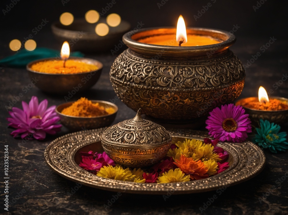 Diwali nights are filled with the brilliance of fireworks and the warmth of family gatherings and celebrations Diwali nights are filled with the brilliance of fireworks and the warmth of family gatherings and celebrations