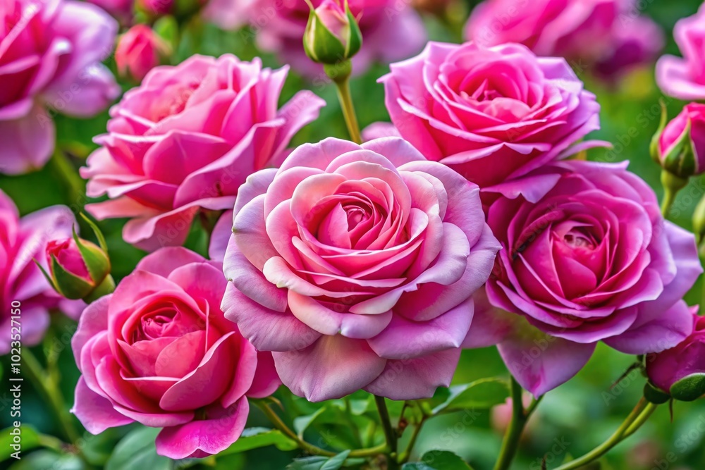 Fototapeta premium Beautiful Rose Pink Pictures Showcasing Nature's Delicate Floral Elegance for Home Decor and Creative Projects