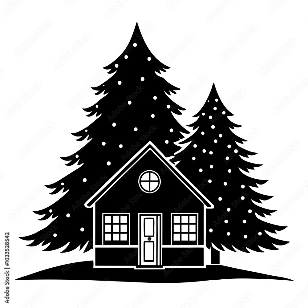 house in winter house in winter