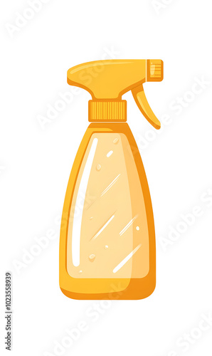 orange spray bottle