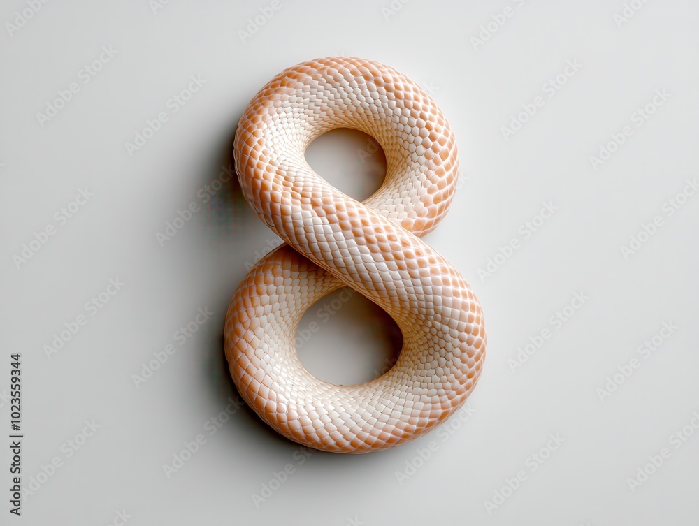 Aggressive Venomous Snake Coiled and Ready to Strike in Defensive Posture Aggressive Venomous Snake Coiled and Ready to Strike in Defensive Posture