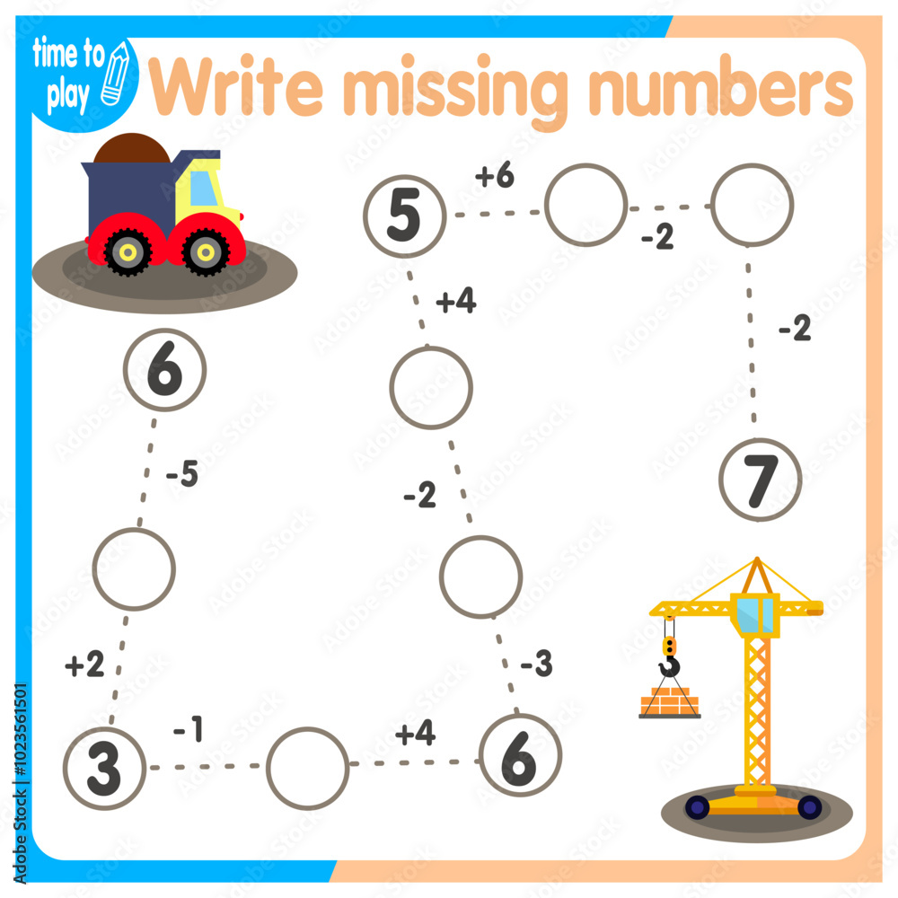 vector illustration of a children's math game on the theme “I can count.” Mathematical examples of addition and subtraction in a playful way.
vector illustration of a children's math game on the theme “I can count.” Mathematical examples of addition and subtraction in a playful way.