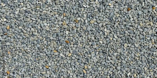 Gray gravel floor texture and background seamless asymmetrical