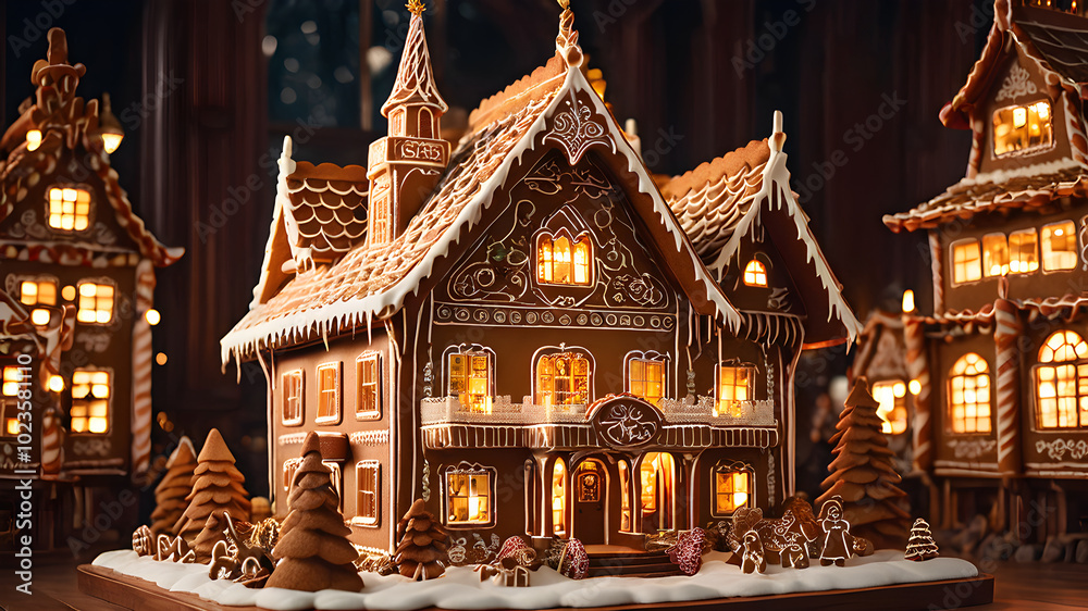 Gingerbread house