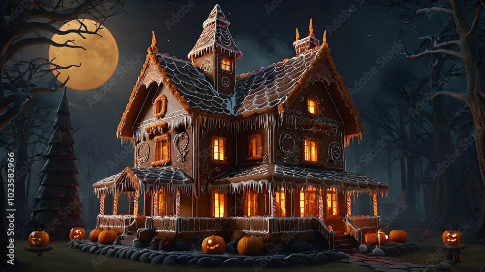 Obraz premium Gingerbread house