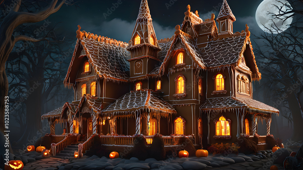 Obraz premium Gingerbread house