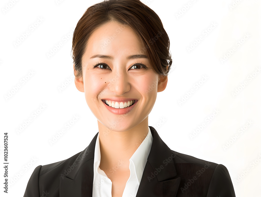 portrait of a smiling business woman portrait of a smiling business woman