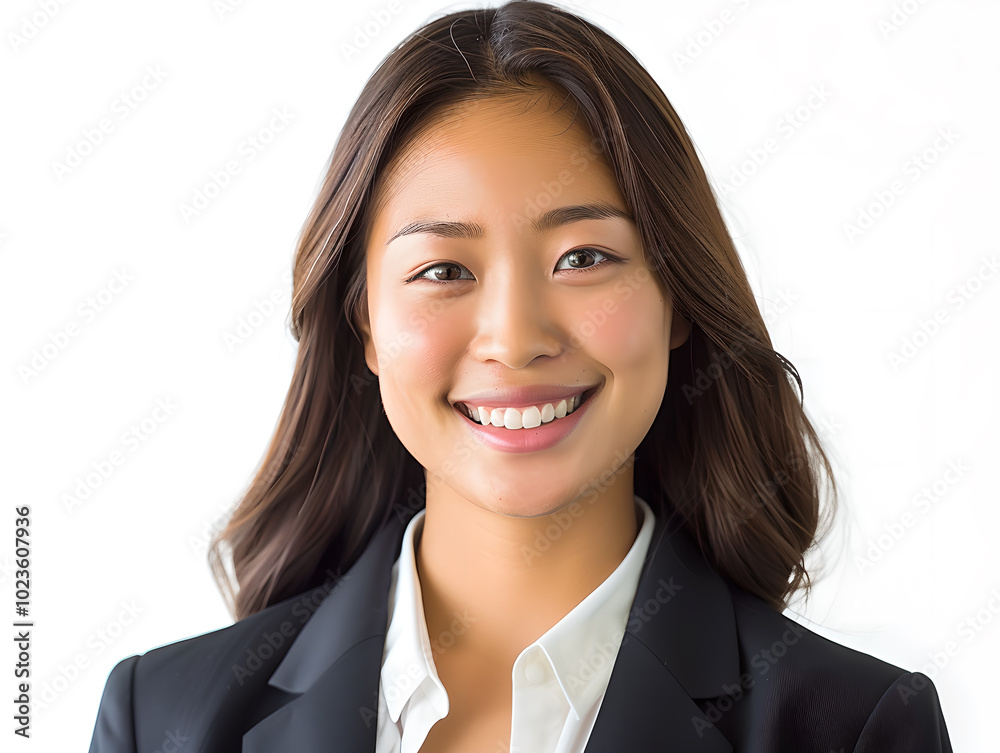 portrait of a smiling business woman