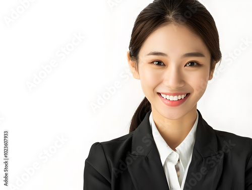 portrait of a smiling business woman