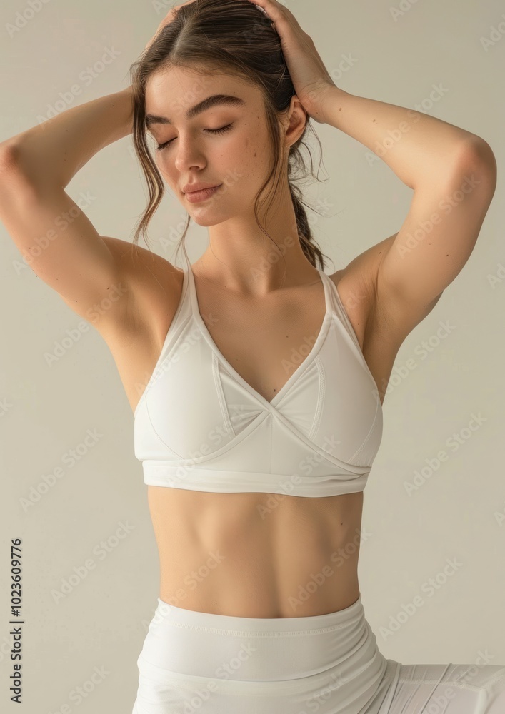 Obraz premium Sportswear apparel woman bra.