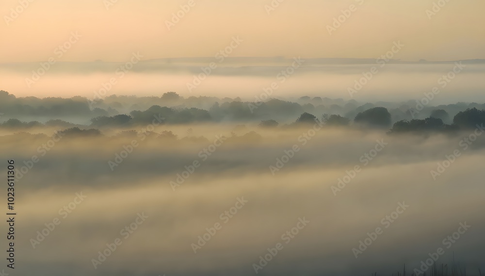 Soft Foggy Morning Background Soft Foggy Morning Background