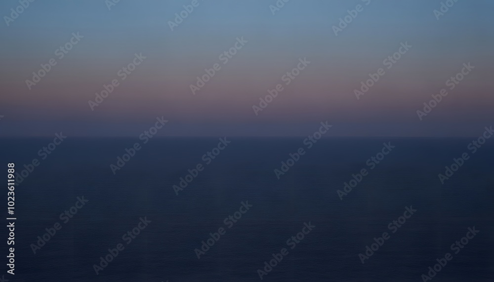 Ocean Horizon at Dusk Ocean Horizon at Dusk