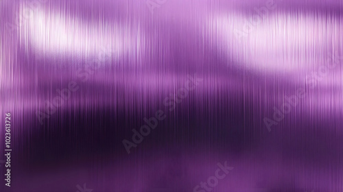 A shimmering purple metallic texture background with a glossy and reflective surface