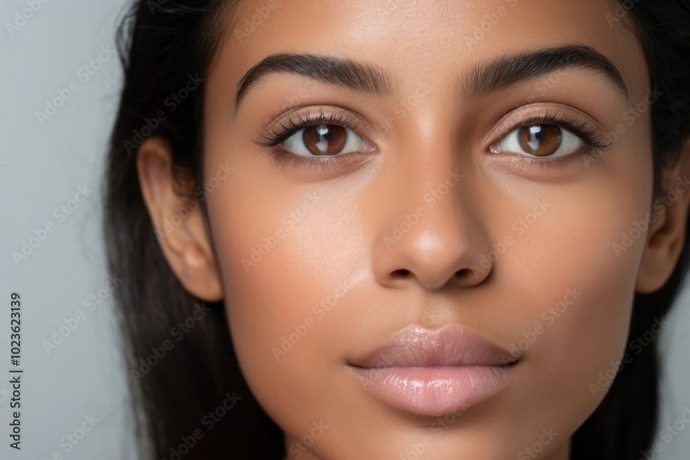 Indian woman make up skin adult perfection. Indian woman make up skin adult perfection.