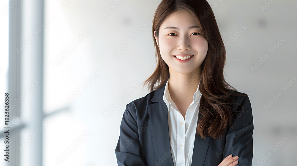 Business office female white collar Business office female white collar