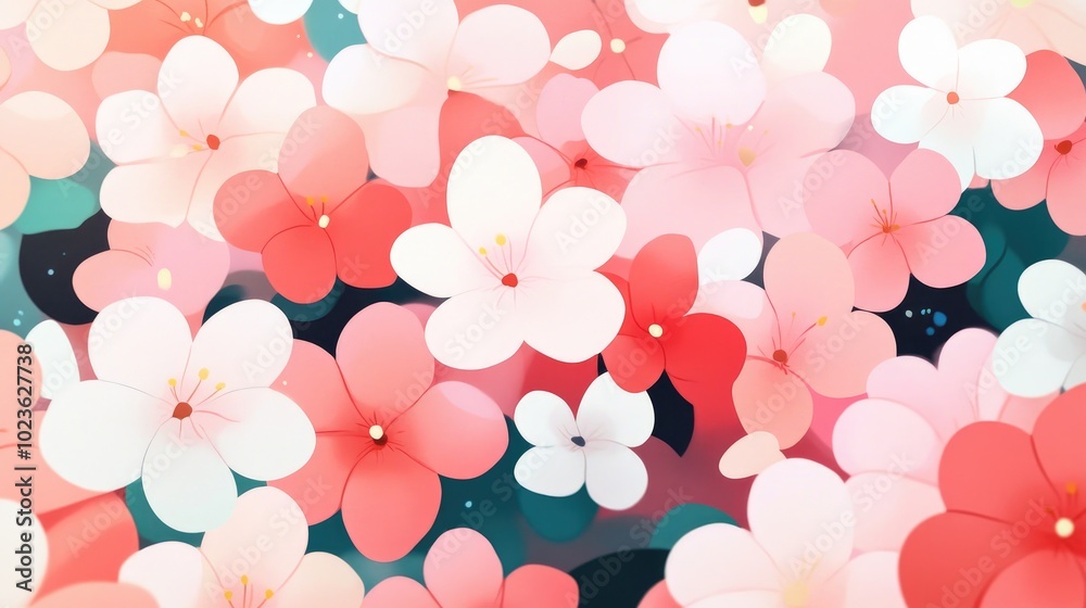 Close Up of Pink Cherry Blossoms Close Up of Pink Cherry Blossoms