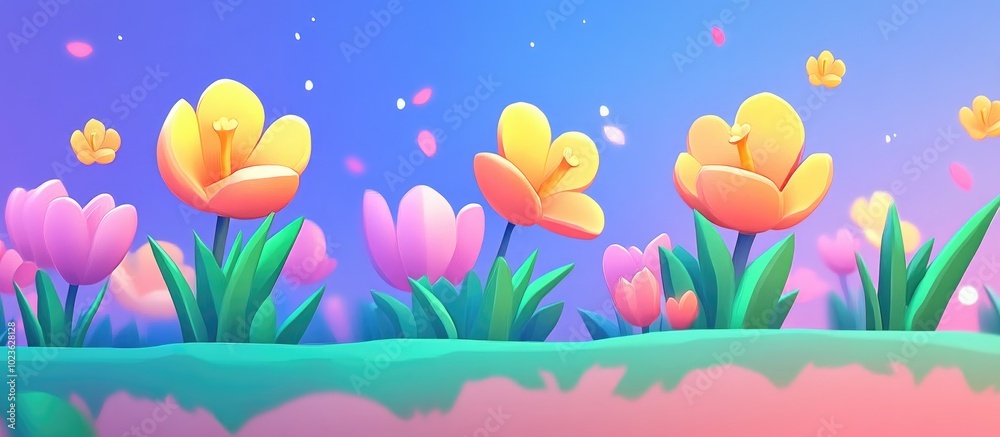 Beautiful Spring Flowers Crocuses Beautiful Spring Flowers Crocuses