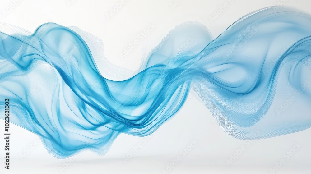 Abstract background featuring an impressive blue wave design Abstract background featuring an impressive blue wave design