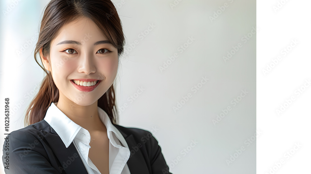 portrait of a smiling businesswoman portrait of a smiling businesswoman