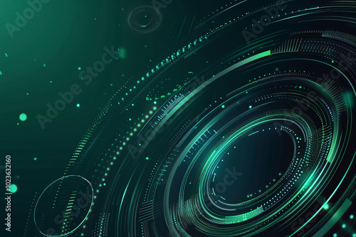 Abstract Technology Background