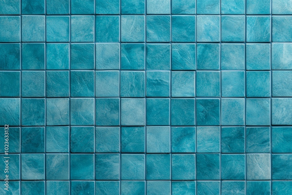Soothing Blue Tile Grid Symmetrical Close-Up Texture for Modern Design Projects and Minimalist Interiors Soothing Blue Tile Grid Symmetrical Close-Up Texture for Modern Design Projects and Minimalist Interiors