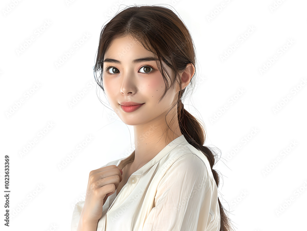 portrait of a smiling businesswoman portrait of a smiling businesswoman