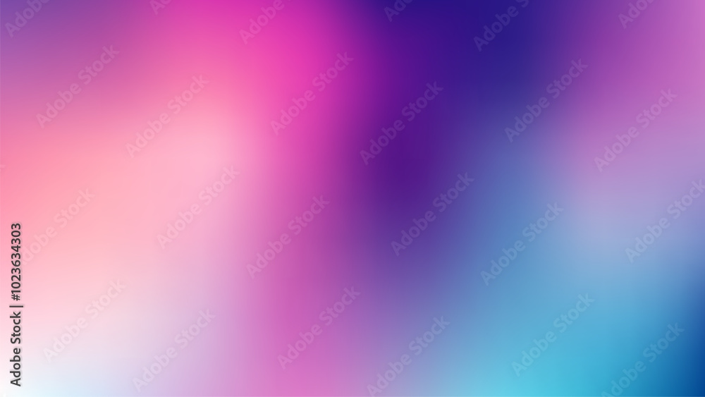 Fototapeta premium Abstract colorful soft and bright gradient mesh texture background design