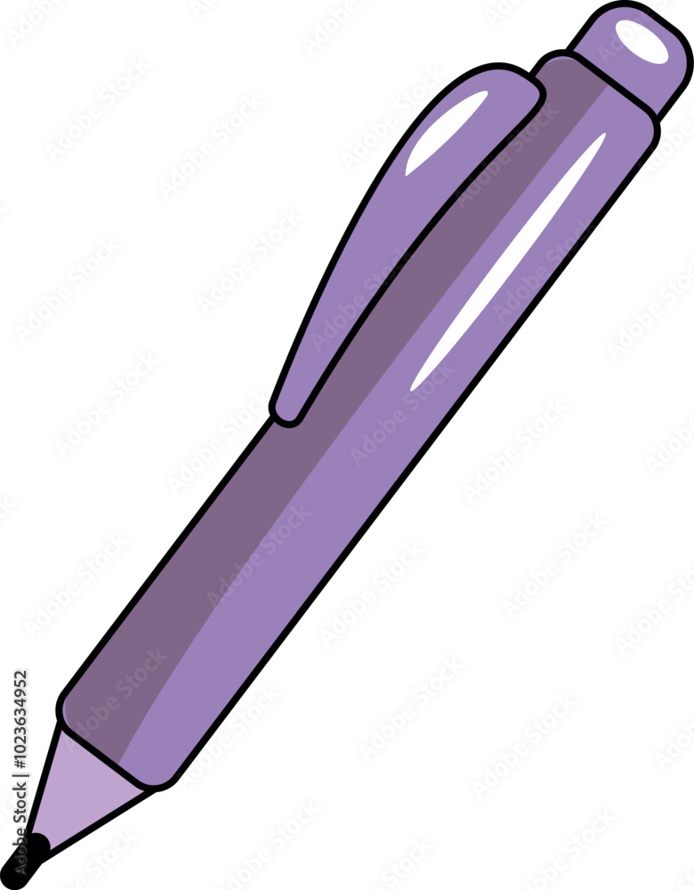 Vector Pen Illustration. Business and Education Clipart. Vector Pen Illustration. Business and Education Clipart.