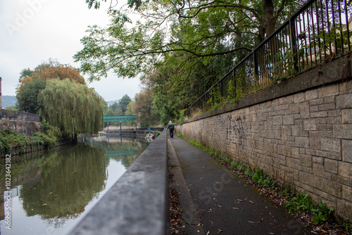 canal road in England
