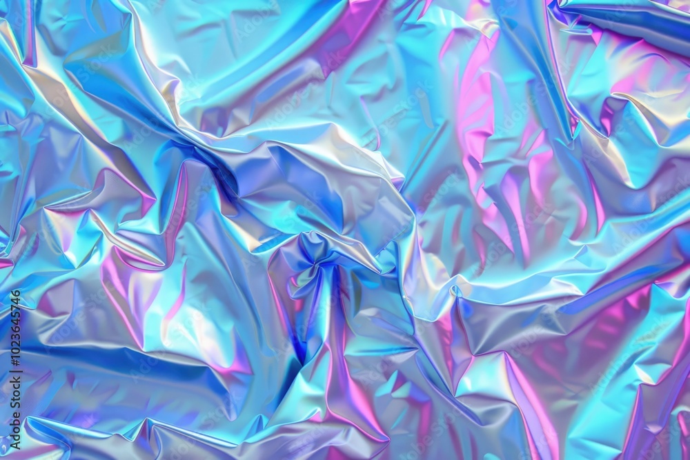 Iridescent holographic foil texture with pastel colors. Iridescent holographic foil texture with pastel colors.