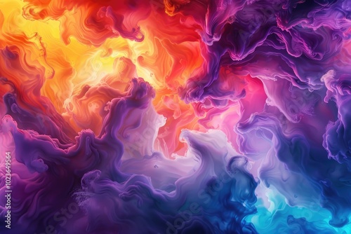 Vibrant multicolored abstract background.