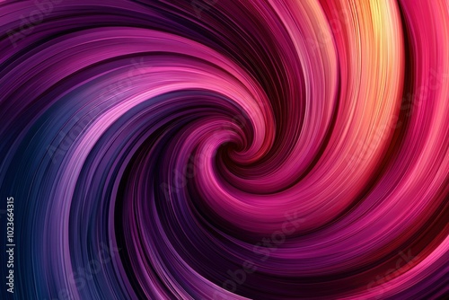 Abstract Swirling Pattern with Vibrant Purple and Yellow Hues