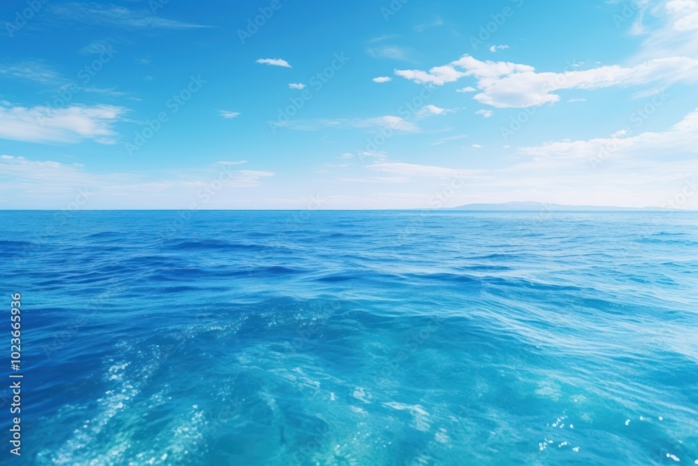 Blue sea outdoors horizon nature. Blue sea outdoors horizon nature.